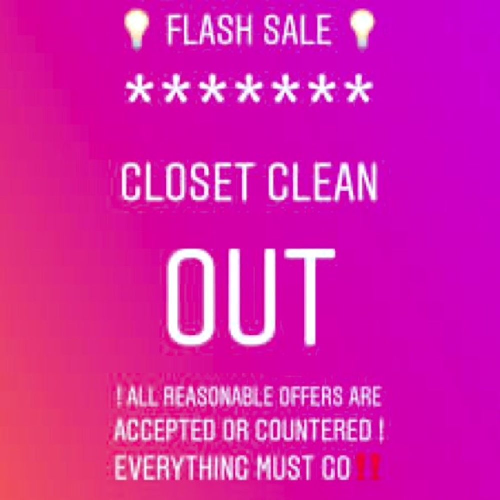 Help me clean out my closet!!
